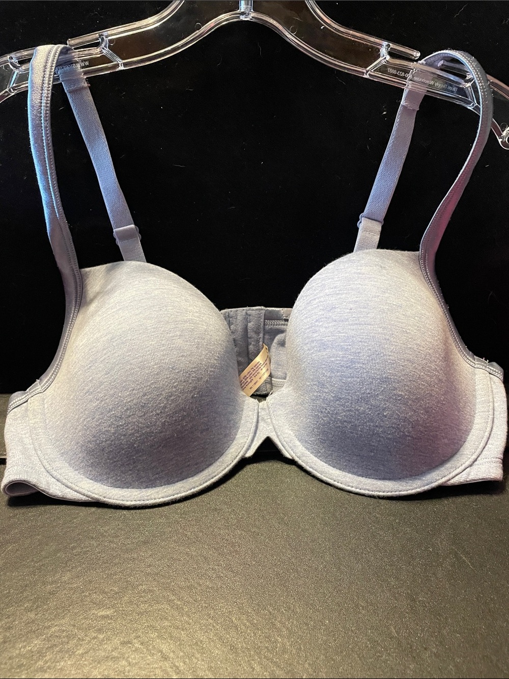 Cacique Light Denim Blue Padded T-Shirt Bra